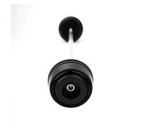 Motorbike Falling Protection Sliders For MT-07 MT07 MT 07 2025 2026 Motorcycle Front And Rear Wheel Fork Slider Axle Crash Protector Accessorie(Rear-Black)