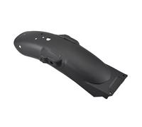 Motorbike Fenders For CG125 Cafe Racer Retro Motorcycle Metal Front/Rear Fender Matte Black/Chrome Mudguard(Black Rear)