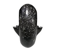 Motorbike Fenders For S1000RR For S1000R 2015 2016 2017 2018 Motorcycle Modified Front Fender Hugger Mudguard Chain Guard Motorcycle Mudguard Cover(Forged weave Glossy)
