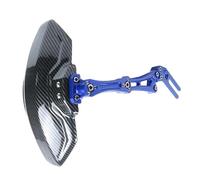 Motorbike Fenders Motorbike Flaps Fit For N1S M3 Universal Motorcycle Rear Wheel Cover Universal Adjustable Mud Splash Guard Thicken Mudguard(Blue)