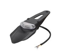 Motorbike Fenders Motorbike Flaps Fit For Polisport Motorcycle LED Tail Light Rear Fender Stop Fit For Enduro Dirt Bike Fender Taillight(WHITE)