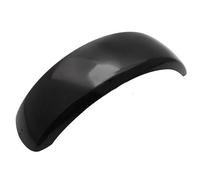 Motorbike Fenders Universal Motorcycle 6 Inch Flat Rear Stainless Steel Mud Flaps Trailer Mud Flaps Splash Guards Motorcycle Mudguard Cover(Black)