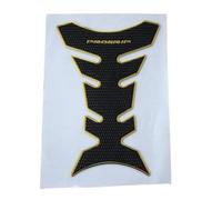 Motorbike Fishbone Fuel Tank Sticker Three-dimensional Car Sticker Creative Car Scratch Sticker Car Creative Body Sticker(Yellow)