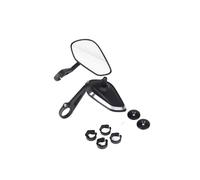 Motorbike Foldable Mirrors Fit For Triumph Rocket 3Daytona 660 Daytona 675 Bobber T120 Street660 Motorcycle Handlebar Rearview Handle Bar Motorbike Side Mirrors(1 set Diamond Shape)