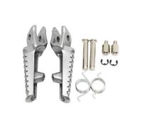 Motorbike Foot Pegs For CBR600RR CBR1000RR 2004-2019 CB1000R CBR 600RR 1000RR Motorcycle Accessories Front Footrests Foot Pedals(Silver)