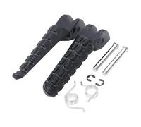 Motorbike Foot Pegs Motorcycle Footrest For Ducati For Monster 696 796 2009-2014 Front Foot Pegs(Black)