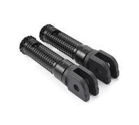 Motorbike Foot Pegs Motorcycle Front Footrest Foot Pegs For YAMAHA YZF R6 R1 SM R6S Rider Pedal Footpegs Platform(Black)