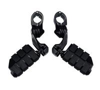 Motorbike Foot Pegs Universal 32mm Engine Guard Highway Motorcycles Footrest(Black)