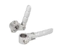 Motorbike Foot Rests Compatible With Aprilia For Shiver 750 900 ALL For RSV4 Universal Motorcycle Footrest Rotatable Foot Pegs Rests Adjustable Motorcycle Footrest