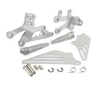 Motorbike Foot Rests Compatible With For Ninja For ZX12R 2002 2003 2004 2005 Motorcycle Front Foot Pegs Footrests Bracket Universal Motorcycle Footrest
