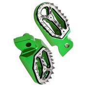 Motorbike Foot Rests Compatible With KX250 2005 2006 2007 2008 1 Pair Motorcycle Rear Front Footrest Footpeg Rests Pedal Aluminum Foot Stand