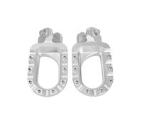 Motorbike Foot Rests Dirt Bike Footpegs CNC Foot ResFts Footrest Footpegs Pegs Pedals Fit For KTM EXC SX XCF SXF XC XCW XCFW 65 85 125 150 200(Silver)