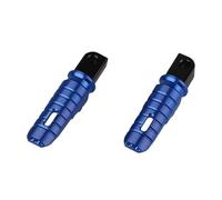 Motorbike Foot Rests Dirt Bike Footpegs Fit For Gsx-s1000 2021-2024 GSX-950 S 2022-2024 GSX-8S Motorcycle Rear Passenger Footrests Footpegs Pedal(Blue)