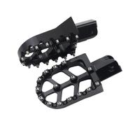Motorbike Foot Rests Dirt Bike Footpegs Motorcycle CNC Aluminum Foot Pedal Footrest Fit For Honda CRF50 XR70 CRF110 CRF 50 70 110 50CC 70CC 110CC(Black)