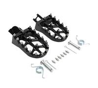 Motorbike Foot Rests Dirt Bike Footpegs Motorcycle CNC Footrests Footpegs Foot Rests Pegs Pedals Fit For HONDA MSX 125 GROM 125 2013-2024 MONKEY 125(Black)