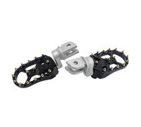 Motorbike Foot Rests Dirt Bike Footpegs Motorcycle Front Footrest Fit For BMW R1250R R1250RS Adjustable Extend Lowering Foot Pegs(Silver Gold)