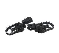 Motorbike Foot Rests Dirt Bike Footpegs Motorcycle Front Footrest Fit For BMW R1250R R1250RS Adjustable Extend Lowering Foot Pegs(Black Silver)