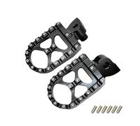 Motorbike Foot Rests Foot Pedals Rests Fit For YAMAHA YZ125 YZ250 WR250F WR450F YZ WR FX 65 85 125 250 450 FootRest Footpegs Foot Pegs Pedal(Black)