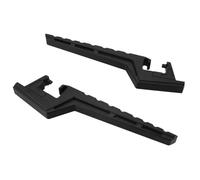Motorbike Foot Rests Foot Pedals Rests Foot Pegs Fit For Husqvarna FE 250 /FE 350 /FE 450 /FE 501 2017-2025 Motorcycle Passenger Footpegs Extensions(Black)