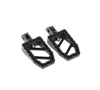 Motorbike Foot Rests Foot Pegs Rear Footrest Foot Pedal Fit For Harley Softail 2018-2022 Fat Boy Street Bob Low Rider Slim Deluxe Foot Pedals Rests(Rear Black)