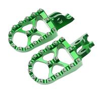 Motorbike Foot Rests For 450R 450X 250RX 450RX 250F 450L CR CRF 125R 150R 250R 250X MX Motorcycle CNC Foot Pegs(Green)