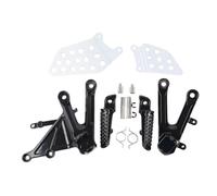 Motorbike Foot Rests For CBR1000RR 2004 2005 2006 2007 Motorcycle Front Footrest Foot Pegs Bracket Set Adjustable Universal