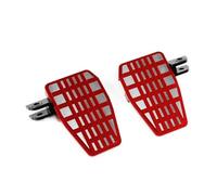 Motorbike Foot Rests For CMX1100 R&ebel1100 For CMX 1100 For Rebel 1100 Motorcycle Billet Wide Foot Pegs Pedals Footrest Enlarge Footpeg Accessories(Red)