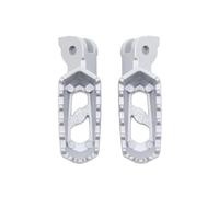 Motorbike Foot Rests For Ducati For Multistrada V4/V4S/RS/Pikes Peak/Rallly For Multistrada For V2 V2S 2022-2025Motorcycle Front Rear Footrest Foot Pegs In Motorbike Foot Rests(Silver No Cover)