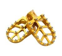 Motorbike Foot Rests For Kawasaki KX65 KX80 KX85 KX100 KX112 For KLX 140 140L 140G 1998-2023 Motorcycle CNC Footrest(Gold)