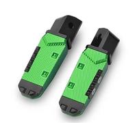 Motorbike Foot Rests For Kawasaki Zx-10R Zx-6R/636 Zx-9R Zx-12R Gtr1400 Z650 Motorcycle Foot Rests Pedals Footrest Footpeg Passenger Pegs Motorcycle Rear Footpegs
