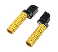Motorbike Foot Rests For Shotgun 650 Hunter 350 For INTERCEPTOR 650 For CONTINENTAL 650 GT650 Driver Front Foot Pegs(B-Gold)