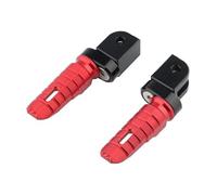 Motorbike Foot Rests For Shotgun 650 Hunter 350 For INTERCEPTOR 650 For CONTINENTAL 650 GT650 Driver Front Foot Pegs(A-Red)