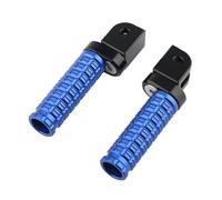 Motorbike Foot Rests For Shotgun 650 Hunter 350 For INTERCEPTOR 650 For CONTINENTAL 650 GT650 Driver Front Foot Pegs(B-Blue)
