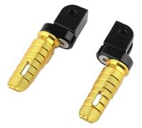 Motorbike Foot Rests For Shotgun 650 Hunter 350 For INTERCEPTOR For CONTINENTAL GT650 Driver Front Foot Pegs(A-Gold)