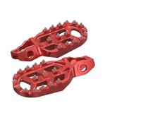 Motorbike Foot Rests For Stark Varg EX MX 2025 2024 Motorcycle Offset Foot Pegs Footrests Enlarged(Red)