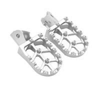 Motorbike Foot Rests For Surron Light Bee X S For Segway X260 X160 For CRF150F CRF230F For Talaria Sting CNC Foot Pegs Pedal Pedals(Silver)