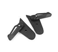 Motorbike Foot Rests For Vespa For Sprint For Primavera 50 125 150 Black Rear Passenger Foot Step Advanced Die-Cast Pedals Accessories In Motorbike Foot Rests