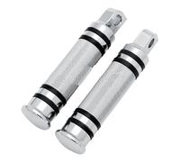 Motorbike Foot Rests For XL883/1200 X48/72 Night Luther King's Successor Motorcycle Rear Pedal Suitable(Silver)