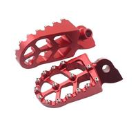 Motorbike Foot Rests For YZ 65 85 125 250 125X 250X 250FX 450FX WR 250F 450F YZF WRF 250 450 Motorcycle CNC Foot Pegs(Red)