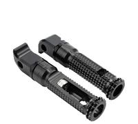 Motorbike Foot Rests For YZF-R3 YZF-R25 MT03 MT25 XSR 700 900 FZ1 FZ6 For MT-09 For MT-07 For Tracer 900 700 /GT Front Rear Footrest(Rear Black)