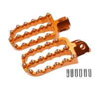 Motorbike Foot Rests Motorcycle Foot Rest Pegs Fit For KTM 690 790 890 950 990 1050 1090 1190 Adventure SX XC XCF XCW EXC EXCF Foot Pedals Rests(Orange)