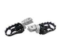 Motorbike Foot Rests Motorcycle Front Footrest Fit For BMW R1250R R1250RS Adjustable Extend Lowering Foot Pegs Dirt Bike Footpegs(Silver)