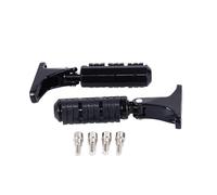 Motorbike Foot Rests Rear Passenger Foot Pegs Motorcycles Footrest Mount Pedal Fit For Harley Touring CVO Street Electra Glide Foot Pedals Rests(Mount and Pegs B)