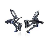 Motorbike Foot Rests S1000RR 2010-2014 For BMW S1000R 2011-2016 Motorcycle CNC Adjustable Footrest Rearset Rider Foot Pegs Aluminum Alloy Accessories In Motorbike Foot Rests(Blue)