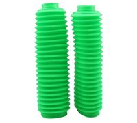 Motorbike Fork Covers Universal Motorcycle Front Fork Anti Dust Cover Gaiter Shock Absorber Covers For XT225 AX-1/250 DR200 KL250 XG250(Green)
