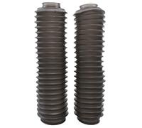 Motorbike Fork Covers Universal Motorcycle Front Fork Anti Dust Cover Gaiter Shock Absorber Covers For XT225 AX-1/250 DR200 KL250 XG250(Black)