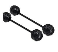 Motorbike Frame Slider Motorcycle Frame Slider For BMW For HP4 For HP 4 2012-2014 Front Rear Fork Wheel Crash Sliders Falling Protector Wheel Axle Fork Crash Pad(Black,Front Rear)