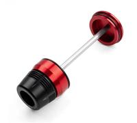 Motorbike Frame Slider Motorcycle Front Rear Fork Wheel Axle Protector For BMW R1300GS R1300 GS R 1300GS 1300 ADVENTURE 2023-2025 Wheel Axle Fork Crash Pad(Red,Rear)