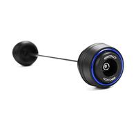 Motorbike Frame Slider Motorcycle Front Rear Fork Wheel Axle Protector For For Z900 For Z900RS For Z900SE 2017-2025 Frame Slider Wheel Axle Fork Crash Pad(Blue,Front)