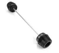 Motorbike Frame Slider Motorcycle Front Rear Fork Wheel Axle Protector For Voge DS625X DS525X DSX 525 900 625 X Frame Slider Crash Wheel Axle Fork Crash Pad(Titanium,Front)